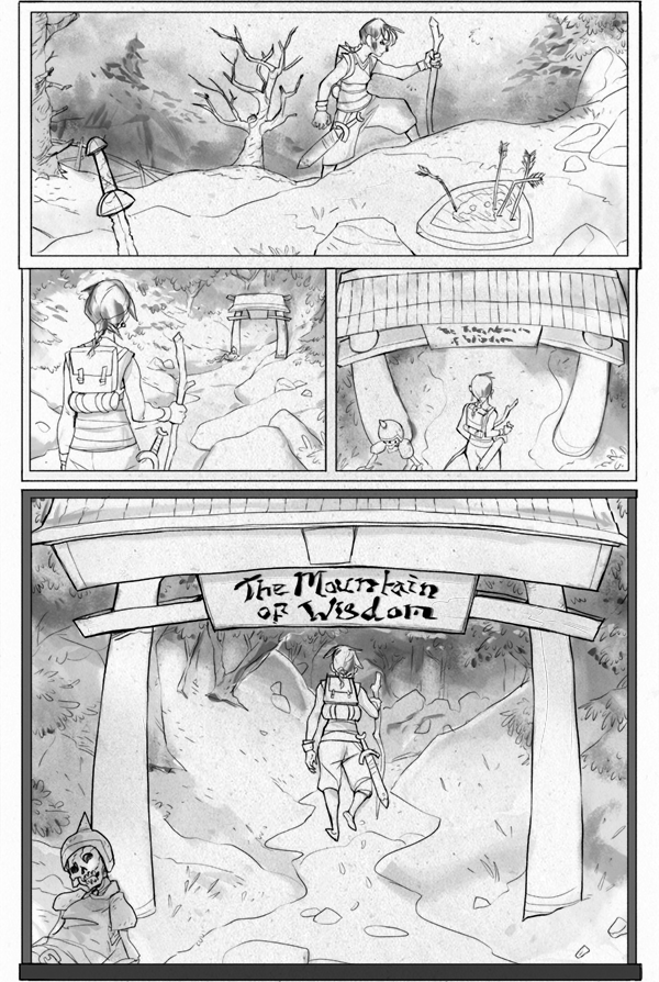 Mountain Of Wisdom by Joe Wierenga