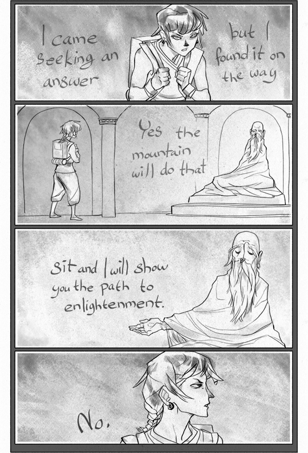 Mountain Of Wisdom by Joe Wierenga