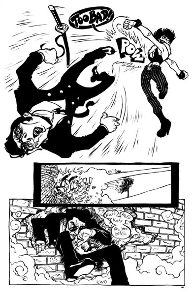 Gratuitous Fight Sequence by Joe Wierenga