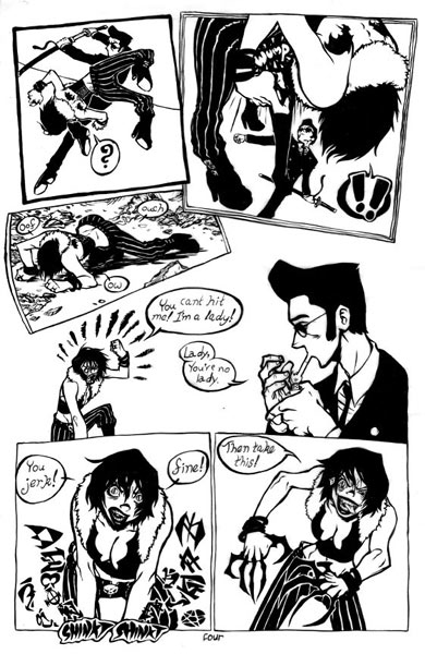 Gratuitous Fight Sequence by Joe Wierenga