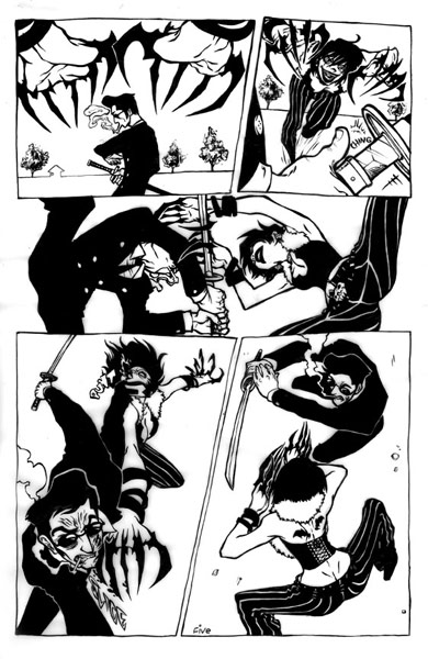 Gratuitous Fight Sequence by Joe Wierenga