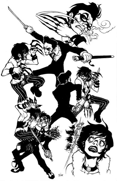 Gratuitous Fight Sequence by Joe Wierenga