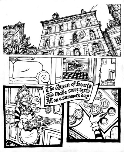 'The Queen of Hearts' by Joe Wierenga and Lewis Carroll