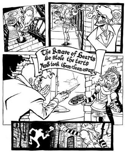 'The Queen of Hearts' by Joe Wierenga and Lewis Carroll