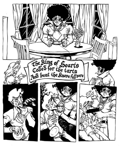 'The Queen of Hearts' by Joe Wierenga and Lewis Carroll