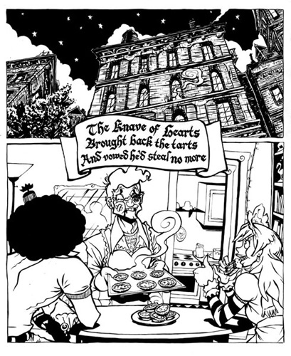 'The Queen of Hearts' by Joe Wierenga and Lewis Carroll